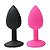 Plug Anal em Silicone com Ventosa tamanho P cor Pink - 8934 - Imagem 2