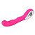 VIBRADOR PONTO G em Silicone 10x de Vibração e Regarregável Cor Pink - 8143 - Imagem 3