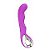 VIBRADOR PONTO G em Silicone 10x de Vibração e Regarregável Cor Roxo - 8143 - Imagem 4
