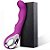 VIBRADOR PONTO G em Silicone 10x de Vibração e Regarregável Cor Roxo - 8143 - Imagem 3