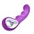VIBRADOR PONTO G em Silicone 10x de Vibração e Regarregável Cor Roxo - 8143 - Imagem 1
