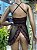 SENSUALITY CAMISOLA BOJO E TULE - PRETO C/ ROSA TAM - G - Imagem 2