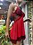 SENSUALITY CAMISOLA BOJO E TULE - VERMELHO C/ PRETO TAM - GG - Imagem 3