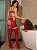 NOITE PERFEITA LINGERIE COM ARO E SAIA, MEIAS + FIO - VERMELHO BORDÔ - Imagem 2
