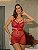 DRESS MIKAELA COM ARO E SAIA EM TULE - VERMELHO BORDÔ - Imagem 1