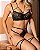 LORENA BODY COM ARO E RENDA - PRETO - Imagem 1