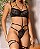 LORENA BODY COM ARO E RENDA - PRETO - Imagem 2
