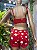 SORAIA BABY DOOL TEEN - VERMELHO BORDÔ C/ PASSARO - Imagem 2
