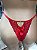 FIO RENDA COM PINGENTE STONE - VERMELHO BORDÔ - Imagem 1