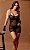 NATALIA DRESS SEXY COM TULE E LUVA + FIO - PRETO - Imagem 3