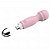 LIBRE MINI VARINHA MÁGICA 12 MODOS DE VIBRAÇÃO REGARREGÁVEL cor Rosa  - 7857 - Imagem 2