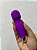 LIBRE MINI VARINHA MÁGICA 12 MODOS DE VIBRAÇÃO REGARREGÁVEL cor Roxo  - 7857 - Imagem 2