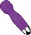 LIBRE MINI VARINHA MÁGICA 12 MODOS DE VIBRAÇÃO REGARREGÁVEL cor Roxo  - 7857 - Imagem 1
