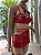 LOREN CONJ SEXY RENDA E TULE - VERMELHO C/ PRETO - Imagem 4