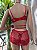 LOREN CONJ SEXY RENDA E TULE - VERMELHO C/ PRETO - Imagem 2
