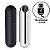 POWER BULLET VIBRADOR REGARREGÁVEL 10x VIBRAÇÕES COR PRATA - 9603 - Imagem 3