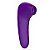 SOFIA Vibrador com 10 modos de Pulsação Recarregável cor Roxo - 7736 - Imagem 1