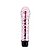 VIBRADOR DE PONTO G JELLY COM CAPA TEXTURIZADA COR ROSA - 5463 - Imagem 1