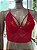 EVA TOP EM RENDA VERMELHO - TAM G - Imagem 1