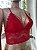 EVA TOP EM RENDA VERMELHO BORDÔ - TAM G - Imagem 3