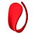 TAPA SEXO FEMININO EM CETIM COR VERMELHO - 9647 - Imagem 1