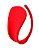 TAPA SEXO FEMININO EM CETIM COR VERMELHO - 9647 - Imagem 2
