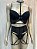 ADELIA CONJUNTO COM CINTA LIGA E BOJO - PRETO TAM G - Imagem 1