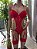 MARCELA BODY COM BOJO, PERSEX E CORRENTES - VERMELHO BORDÔ TAM G - Imagem 3