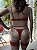 MARCELA BODY COM BOJO, PERSEX E CORRENTES - VERMELHO BORDÔ TAM G - Imagem 2