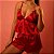 TEEN BABYDOOL CETIM - VERMELHO BORDÔ - Imagem 1