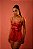 BETTINA DRESS COM ARO RENDA E TULE + FIO - VERMELHO BORDÔ - Imagem 1