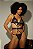 SEXY NIGHT BODY RENDA COM ARGOLAS - PRETO - Imagem 1