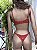 SHOKER BODY RENDA E TULE COM ARO E CORAÇÕES - VERMELHO BORDÔ ( obs: não acompanha as letras ) - Imagem 2