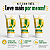 KIT COM TRES D4 GEL ABACAXI TEXTURA LEITOSA 60g ( cada sai por R$ 14,43 no pix ) - Imagem 1