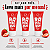 KIT COM TRES RAPIDINHA Gel Lubrificante Morango Hot 30g ( cada sai por R$ 6,96 no pix ) - Imagem 1