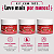 KIT COM TRES Esfoliante Corporal Poésie Morango 250g ( cada sai por R$ 29,37 no pix ) - Imagem 1