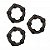 KIT TRES ANEIS PENIANO EM SILICONE Fumé - 7308 - Imagem 3