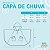 Capa De Chuva Kidsplash Lisa Vermelha - Imagem 5