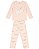 Pijama Infantil Ursinhos Rosa - Imagem 1