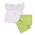 Conjunto Infantil Bata Maria com Short Linho - Imagem 1
