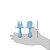Kit Talheres Silicone Azul - Imagem 4