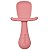 Kit Talheres Silicone Rosa - Imagem 3