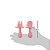 Kit Talheres Silicone Rosa - Imagem 4