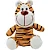 Bicho De Pelúcia Turminha Safári Tigre Buba - Imagem 1