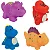 Bichinhos Para Banho Dino Buba - Imagem 2