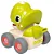 Carrinho Dino Com Fricção E Apito Verde Claro Buba - Imagem 2