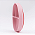 Prato Refeição Infantil Silicone com Divisórias e Ventosa Rosa- Petit Piá - Imagem 3