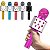 Microfone Musical Karaoke Infantil Sem Fio com Bluetooth e Alto Falante - Imagem 1