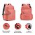 Mochila Escolar Teen Salmão - Fofy - Imagem 1