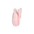 Bolsa Metoo Plush Coelha Rosa Com Laço e Alça De Mão - Imagem 3